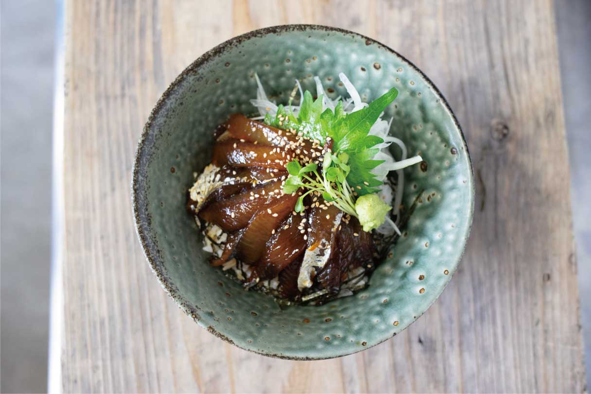 Bowl of pickled Yakushima flying fish - Aneimaru Co., Ltd.